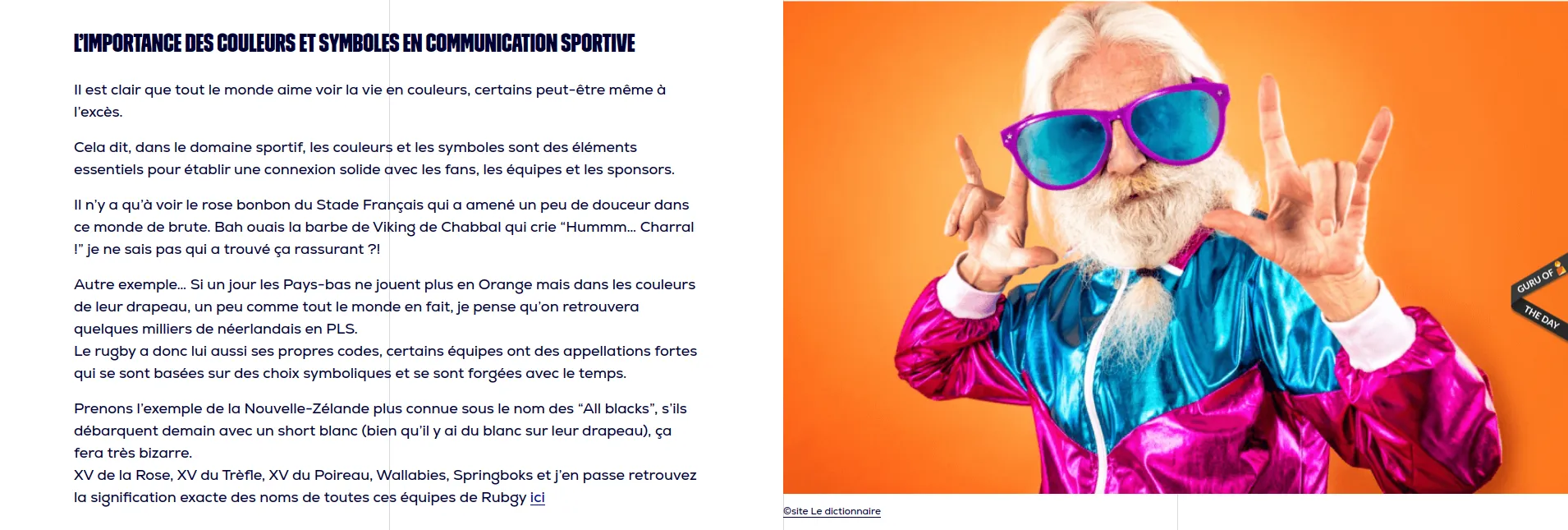 bloc image à droite en paysage de fond blanc